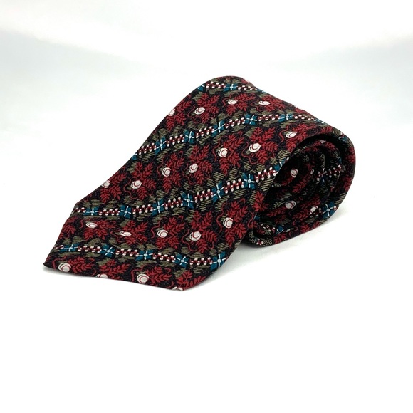 Christian Dior Monsieur Abstract patterned Silk Tie - Picture 4 of 4